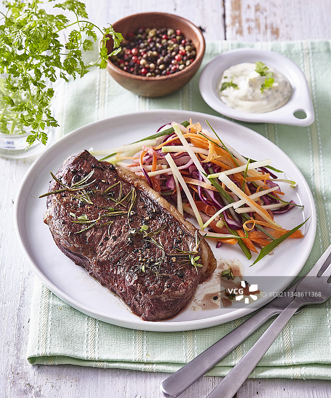 牛肉大头菜沙拉图片素材