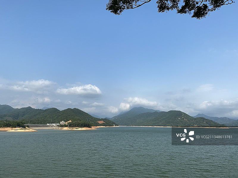 茂名罗坑水库图片素材