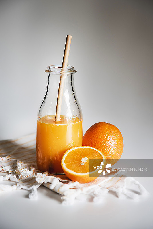 橙汁图片素材