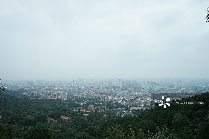 俯瞰城市图片素材