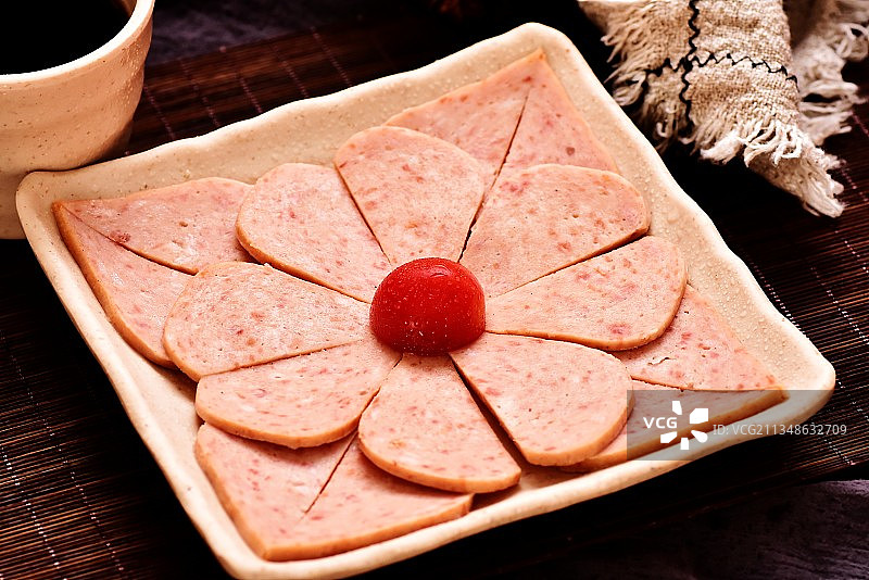 涮品午餐肉图片素材