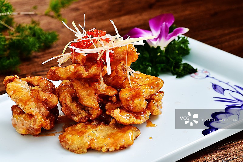 锅包肉图片素材