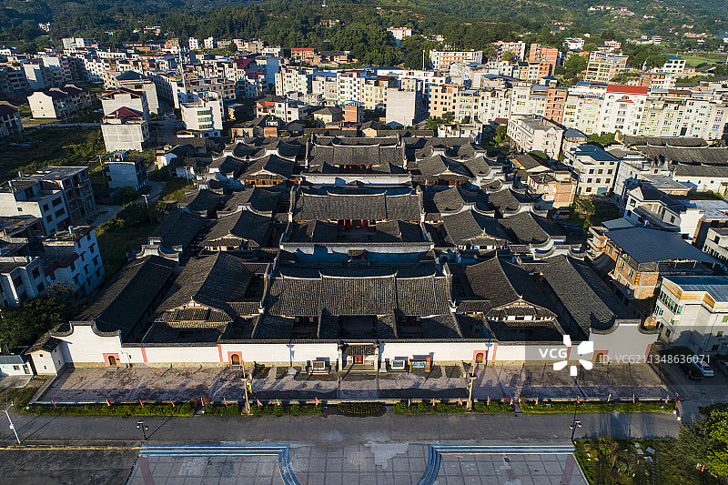 中国最大的单幢古民居——福建闽清“宏琳厝”图片素材