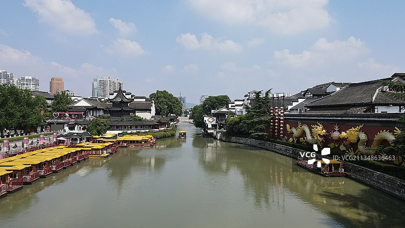 南京夫子庙民间艺术大观园图片素材