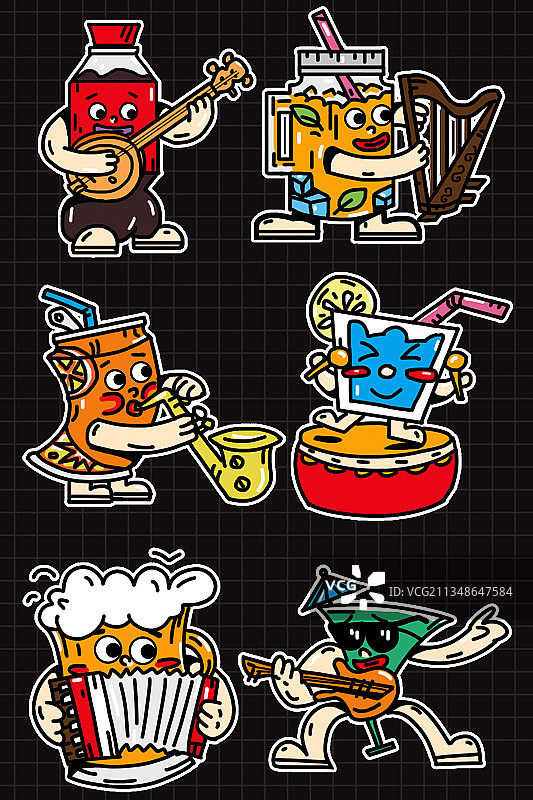 饮料乐队图片素材