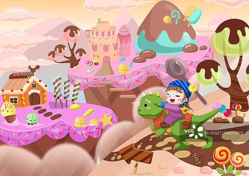 糖果世界图片素材