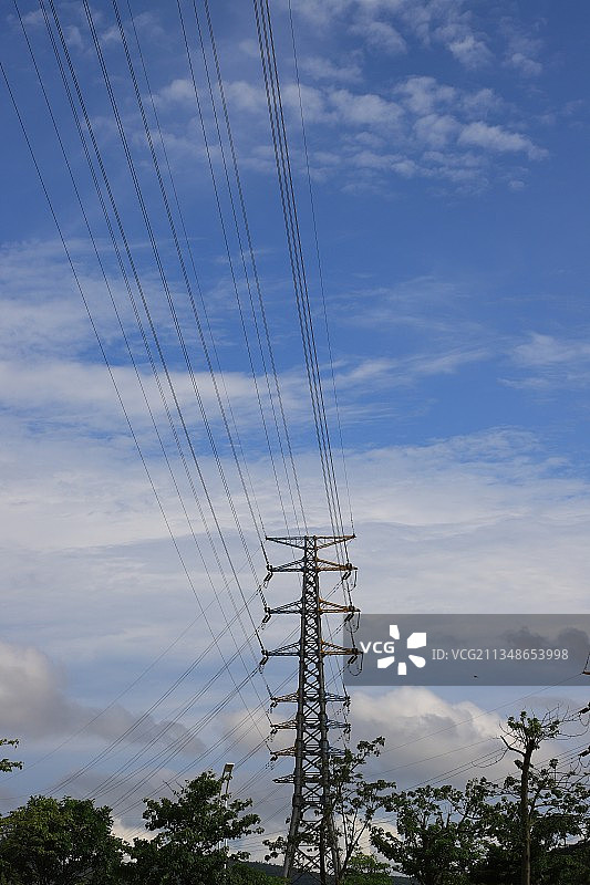 高压线图片素材
