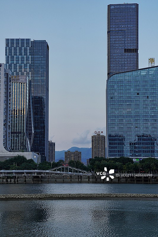 福州江滨金融商务区图片素材