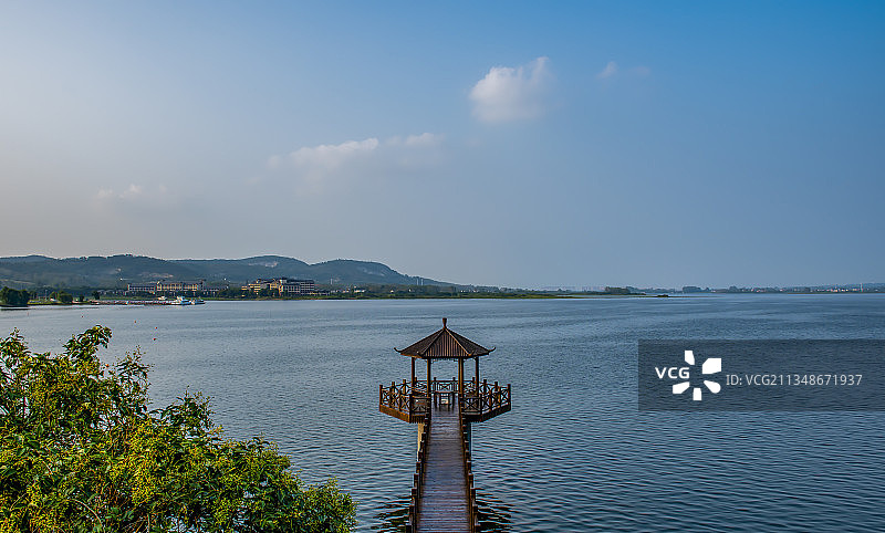 南京金牛湖图片素材