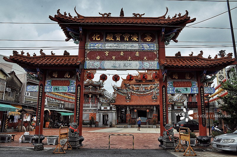 台湾台南善化庆安宫图片素材