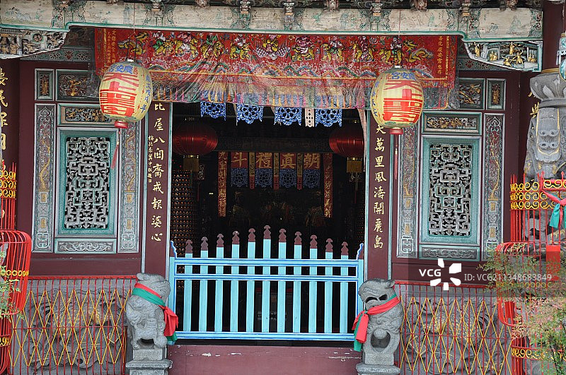 台湾台南善化庆安宫图片素材