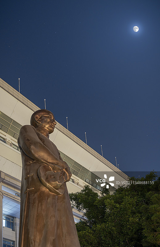 广西大学校园风景图片素材