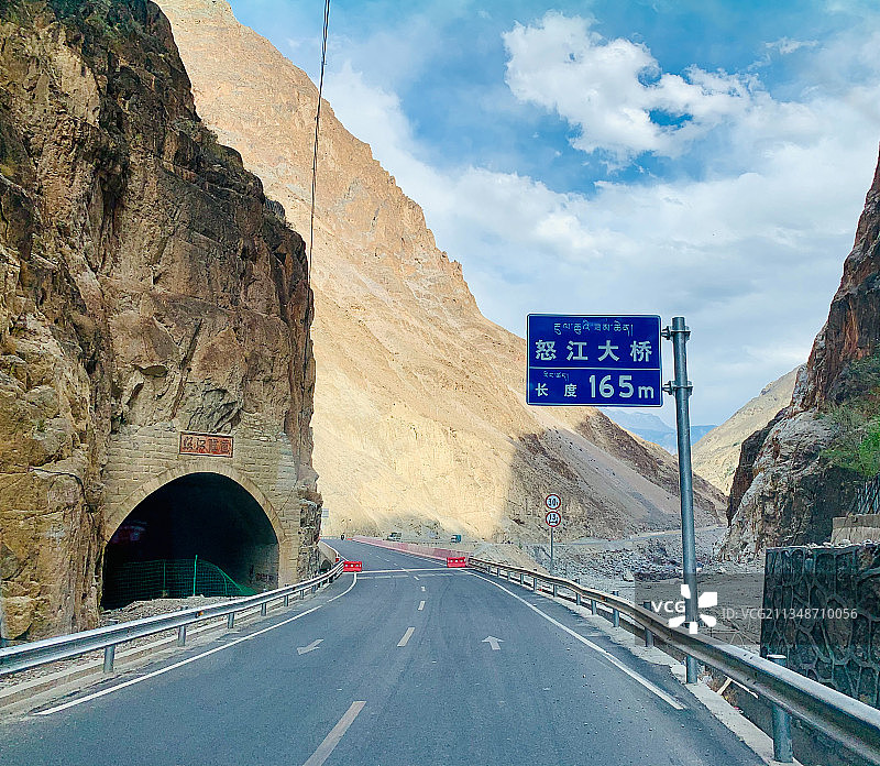 怒江大桥图片素材