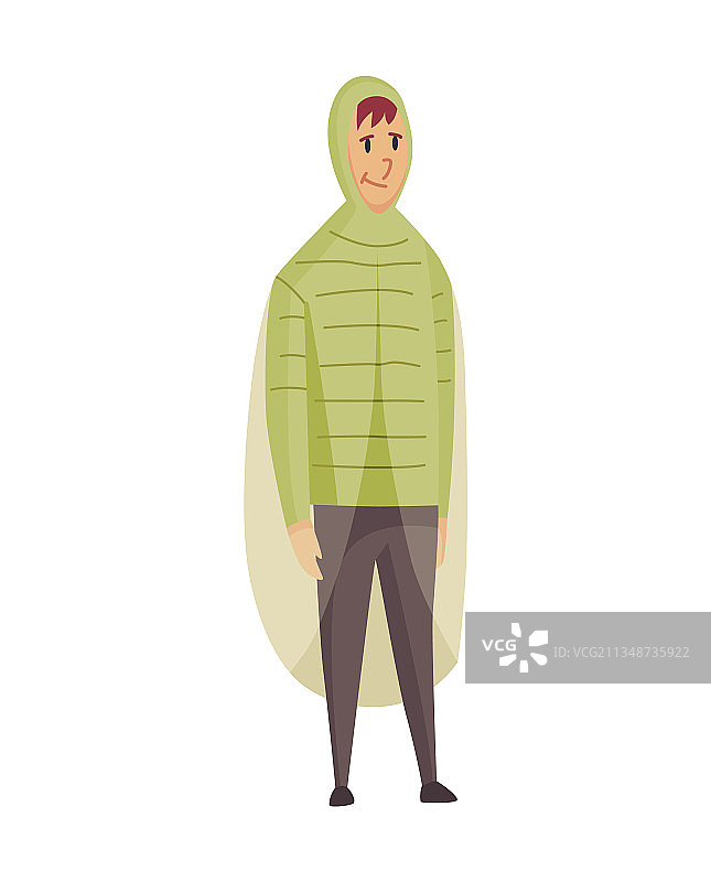 卡通人物趣味天气图标图片素材