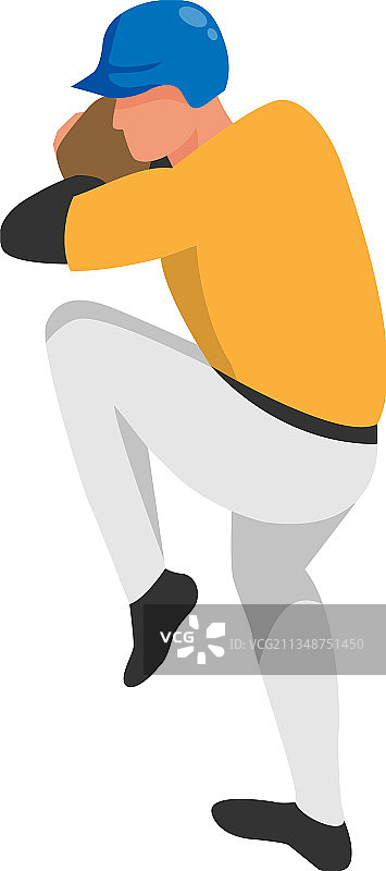 棒球运动员运动组合图片素材