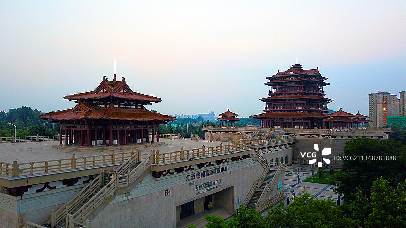 徐州淮海文博园-彭祖楼图片素材