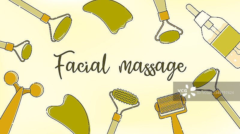 带有设备线条艺术的模糊壁纸图片素材