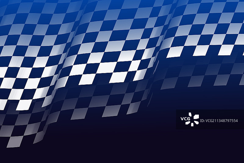 3D风格赛车旗黑白格背景图片素材