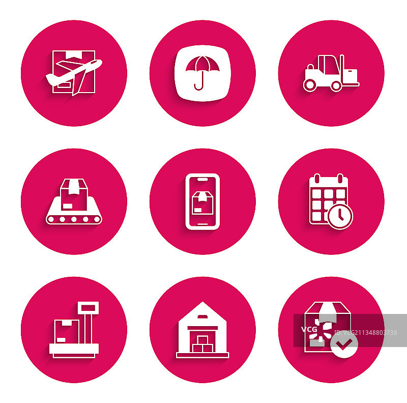 手机App配送跟踪仓库图片素材