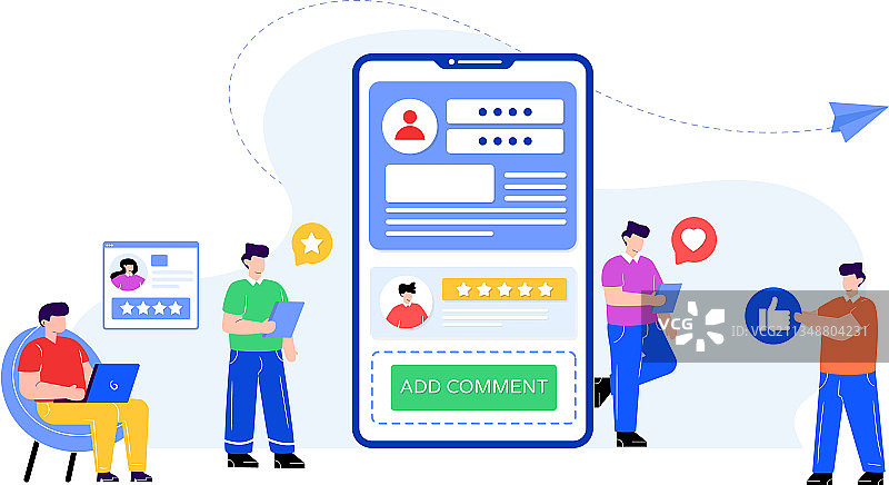 用户评价图片素材