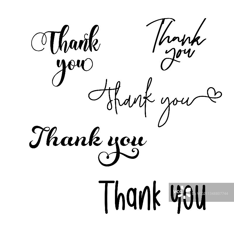 手写感谢信定制手工图片素材