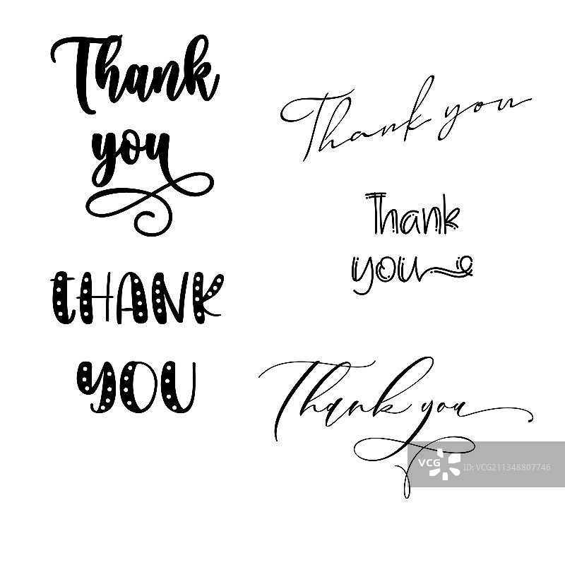 手写感谢信定制手工图片素材