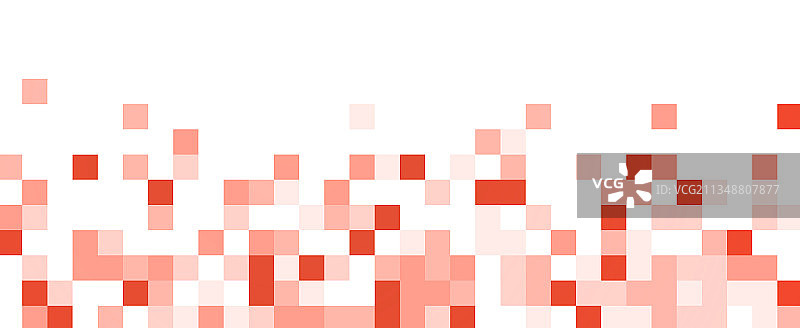 珊瑚色几何方格设计图案图片素材