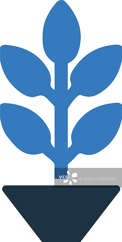 自然植物春季图标简约设计图片素材