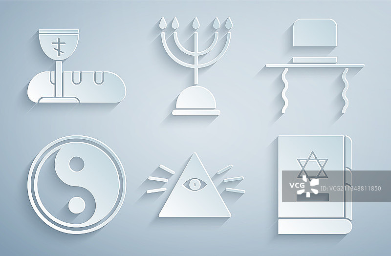 泥瓦匠东正教犹太帽子和鬓角图片素材