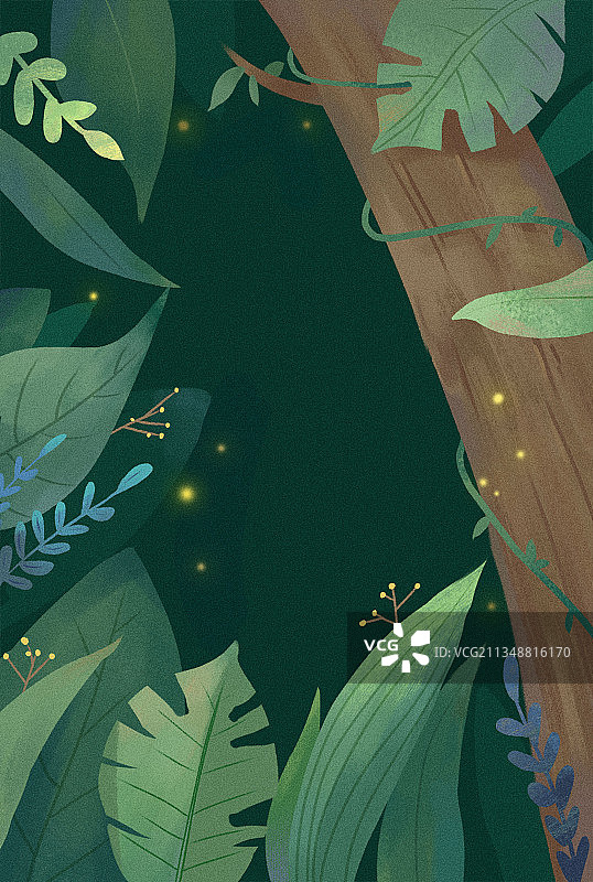 森系背景图片素材