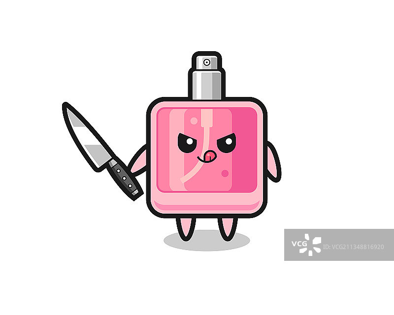 可爱的香水吉祥物图片素材