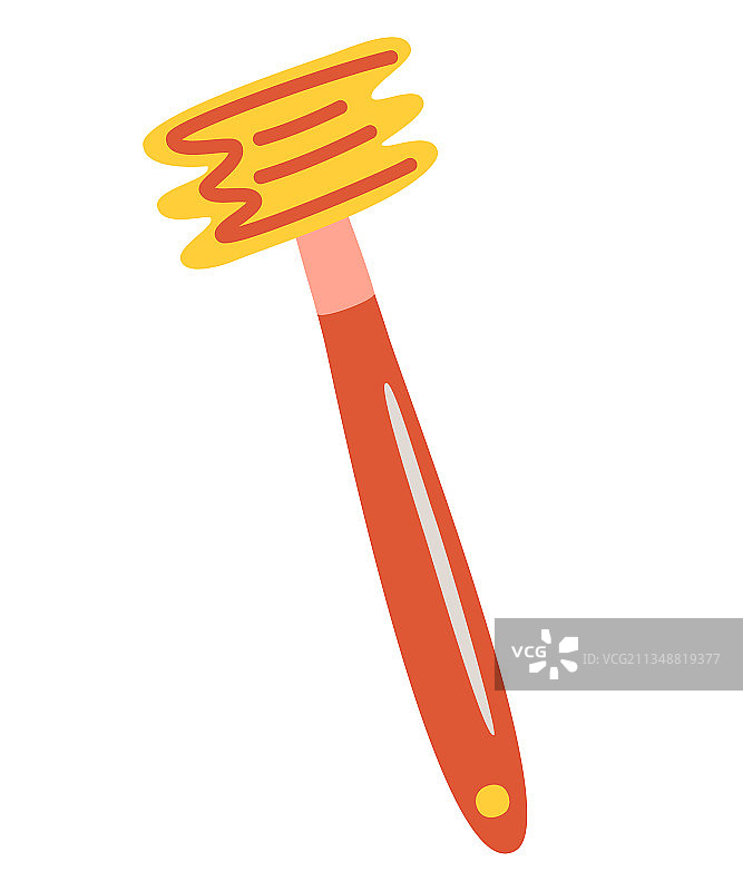 手绘厨房餐具装饰图片素材