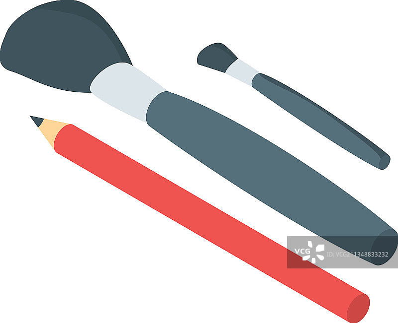 化妆刷图片素材