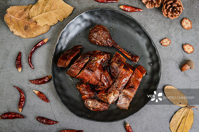 甜皮鸭图片素材