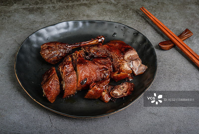 甜皮鸭图片素材