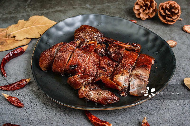 甜皮鸭图片素材