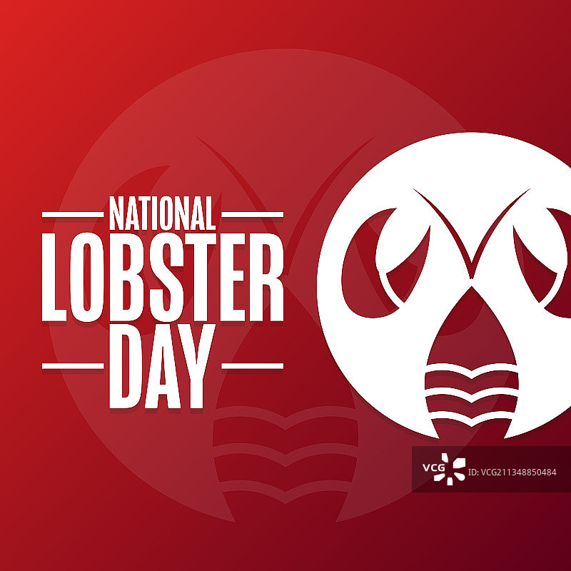 全国龙虾日节日概念模板图片素材