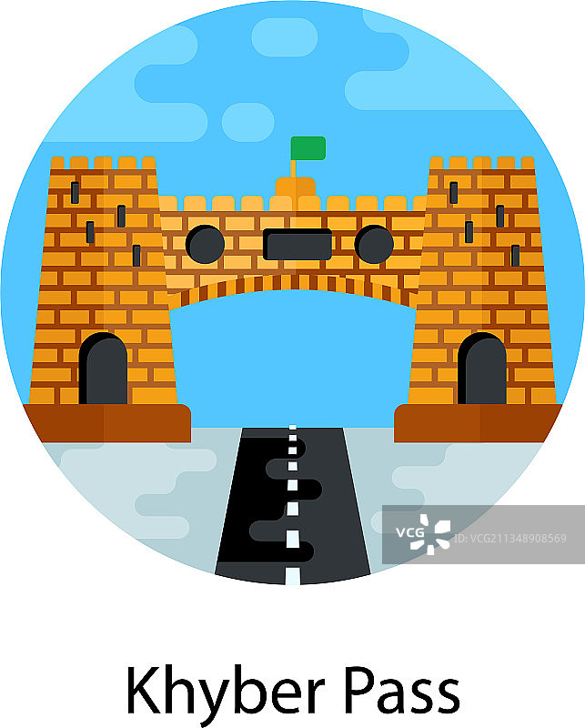 开伯尔山口图片素材