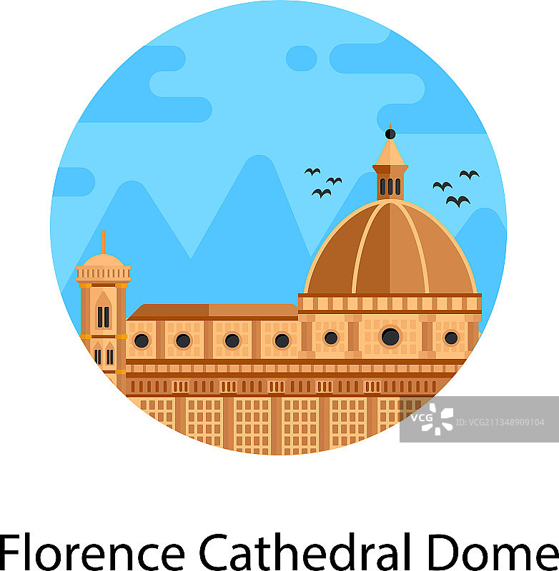 佛罗伦萨大教堂穹顶图片素材