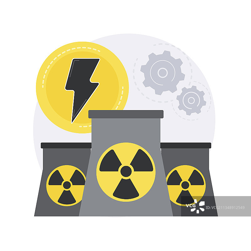 核能抽象概念图片素材