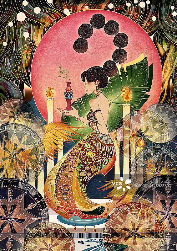 曼陀罗图片素材