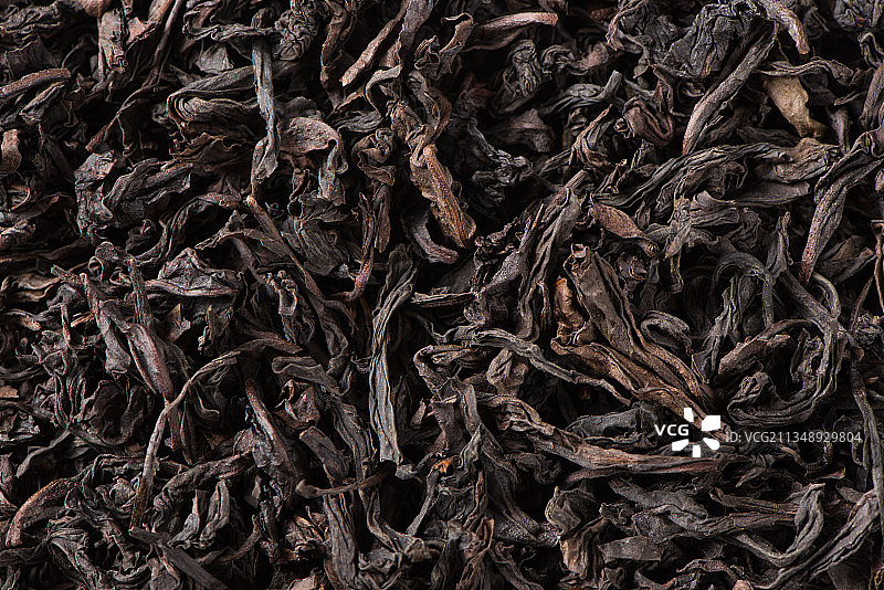 红茶茶叶，武夷岩茶肉桂茶图片素材