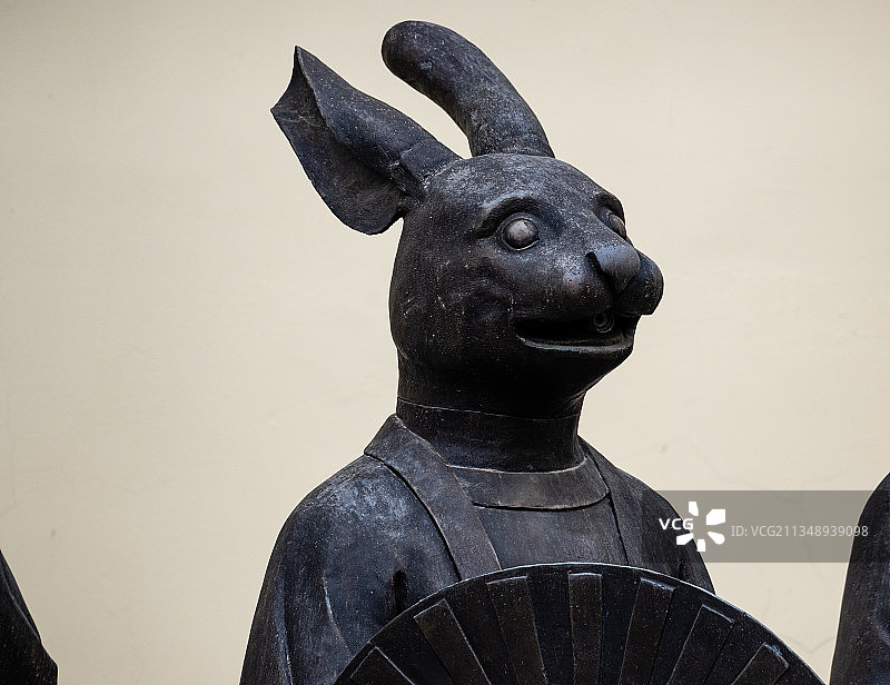 十二生肖铜像图片素材