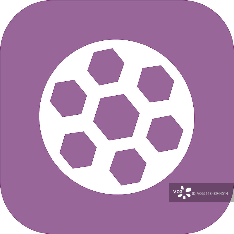 白色背景上的足球图标图片素材
