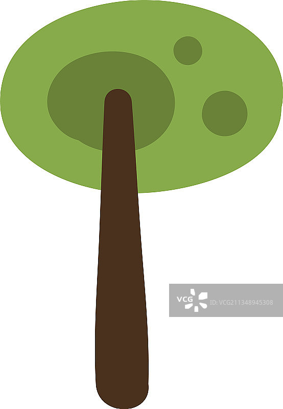 白色背景上的榕树图标图片素材