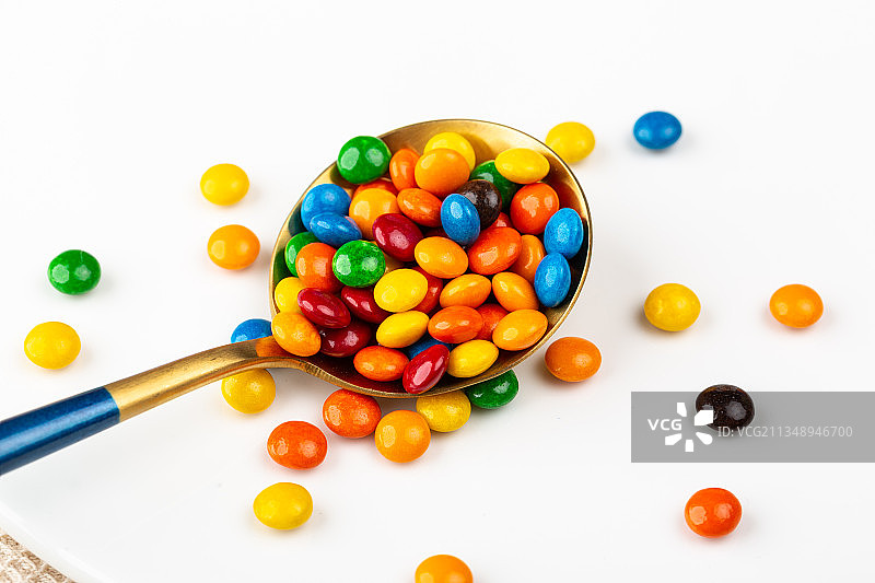 五颜六色的儿童糖果食品图片素材