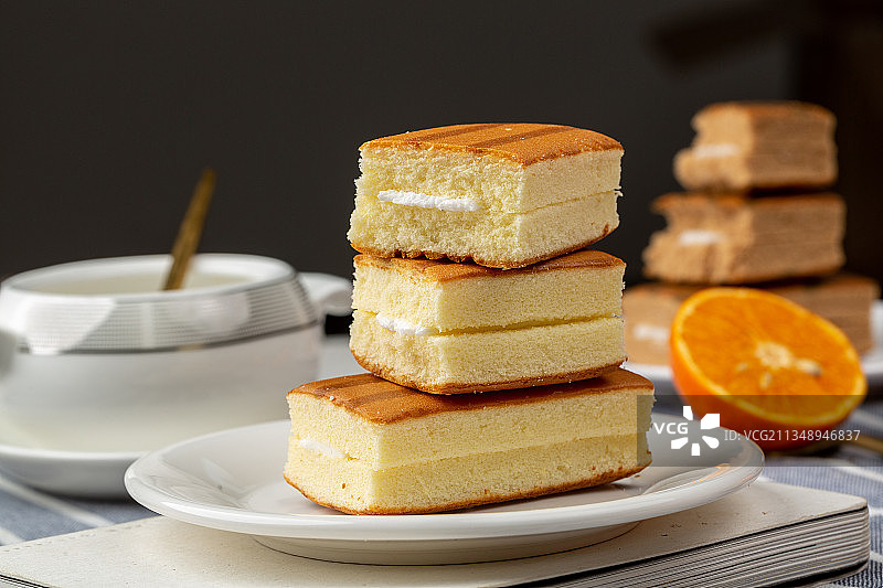 提拉米苏蛋糕图片素材