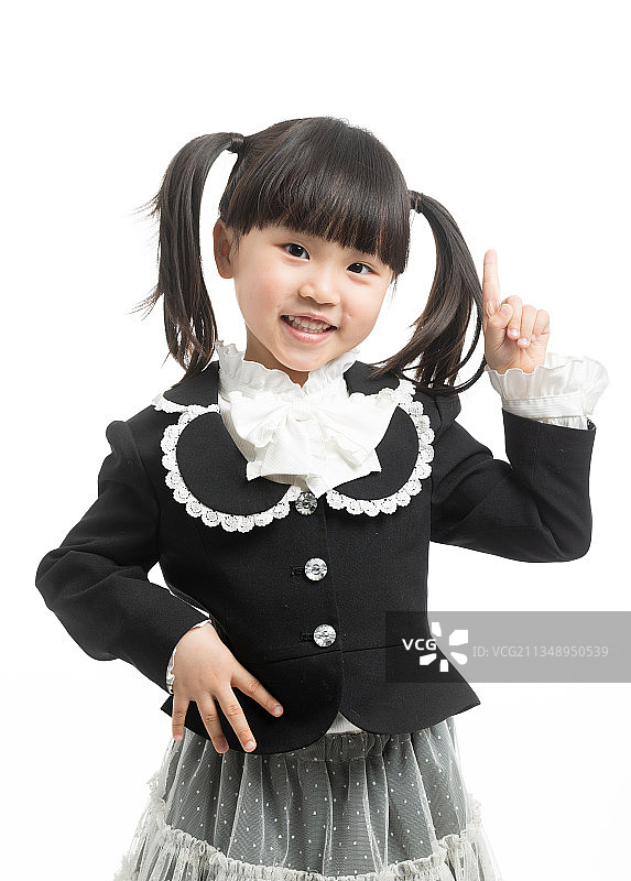 穿校服的小学一年级学生图片素材