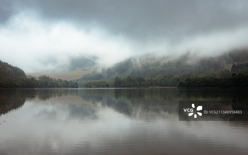 英国卡兰德湖泊景色图片素材