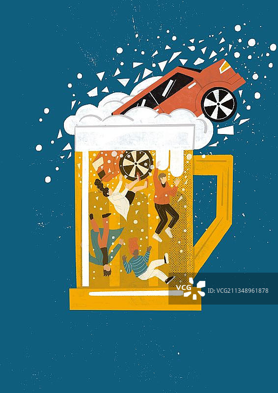 饮酒的危险1图片素材